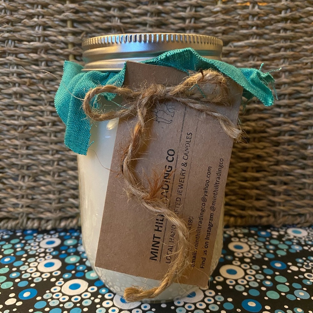 Handmade Apple Ginger Soy Candle 14oz